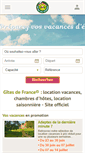 Mobile Screenshot of gites-de-france.com